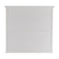 NovaSolo Halifax 57" Classic White Mahogany Glass Display Hutch Cabinet With 6 Doors & 2 Drawers