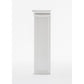 NovaSolo Halifax 57" Classic White Mahogany Hutch Cabinet With 4 Doors & 8 Shelves