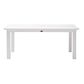 NovaSolo Halifax 63" x 35" Classic White Mahogany Small Dining Table