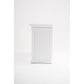 NovaSolo Halifax 64" Classic White Mahogany Buffet With 4 Glass Doors