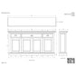 NovaSolo Halifax 65" Classic White Mahogany Buffet With 4 Doors & 3 Drawers