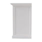 NovaSolo Halifax 71" Classic White Kitchen Hutch Cabinet With 5 Doors & 3 Drawers