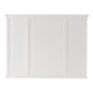 NovaSolo Halifax 71" Classic White Kitchen Hutch Cabinet With 5 Doors & 3 Drawers