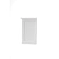NovaSolo Halifax 71" Classic White Mahogany Bookcase Hutch Cabinet With 5 Doors & 8 Shelves