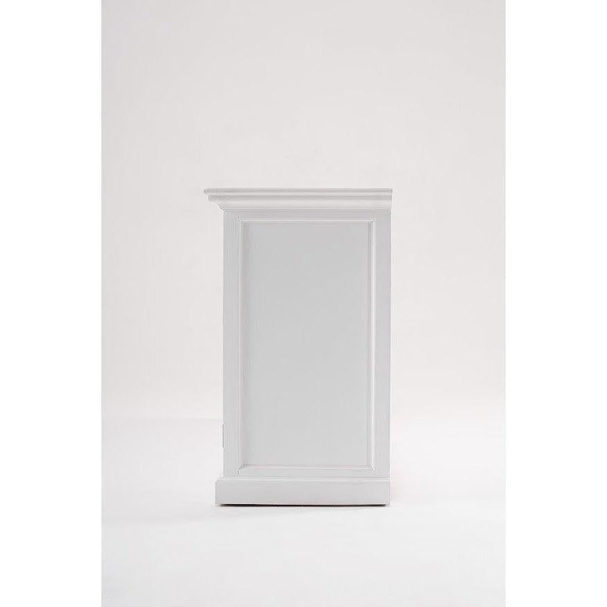NovaSolo Halifax 71" Classic White Mahogany Buffet With 5 Doors & 3 Drawers