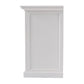 NovaSolo Halifax 71" Classic White Mahogany Buffet With 5 Doors & 3 Drawers