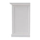 NovaSolo Halifax 71" Classic White Mahogany Buffet With 5 Doors & 3 Drawers