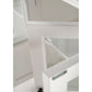 NovaSolo Halifax 79" Classic White Mahogany Buffet With 6 Glass Doors