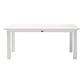 NovaSolo Halifax 79" x 39" Classic White Mahogany Large Dining Table