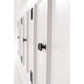 NovaSolo Halifax 94" Classic White Mahogany Triple-Bay Hutch Cabinet With 6 Doors & 15 Shelves