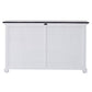 NovaSolo Halifax Contrast 57" Classic White & Black Buffet With 4 Doors and 2 Drawers