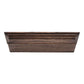 NovaSolo Halifax Mindi 32" Black Mindi Wood Floating Wall Shelf