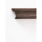 NovaSolo Halifax Mindi 32" Black Mindi Wood Floating Wall Shelf