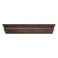 NovaSolo Halifax Mindi 47" Black Mindi Wood Extra Large Floating Wall Shelf