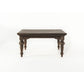 NovaSolo Hygge 39" Gray Brown Teak Square Coffee Table