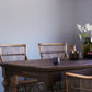 NovaSolo Hygge 94" x 39" Gray Brown Teak Dining Table