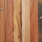 NovaSolo Nordic 79" Natural Boat Wood Buffet With 4 Doors