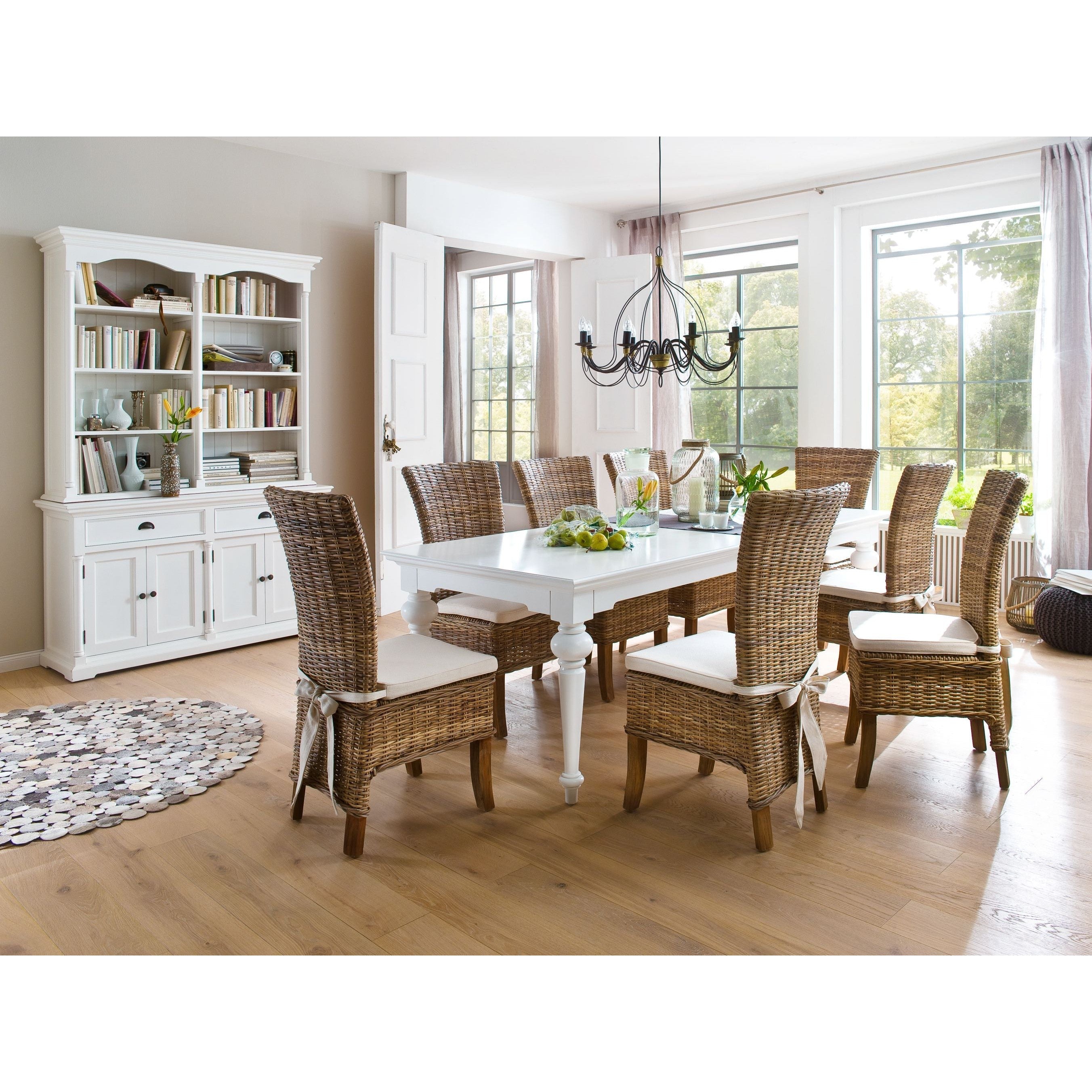 Extra large dining 2025 table and chairs