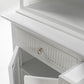 NovaSolo Skansen 63" Classic White Mahogany Cabinet With 4 Doors & 2 Drawers