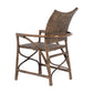 NovaSolo Wickerworks Collection 22" Rustic Split Rattan 2 Countess Chairs