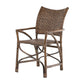 NovaSolo Wickerworks Collection 22" Rustic Split Rattan 2 Countess Chairs