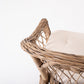 NovaSolo Wickerworks Collection 27" Kubu Rattan 2 Monarch Chairs