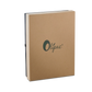 Olipac Stainless Steel Filare 4-Piece Set With Wooden Base