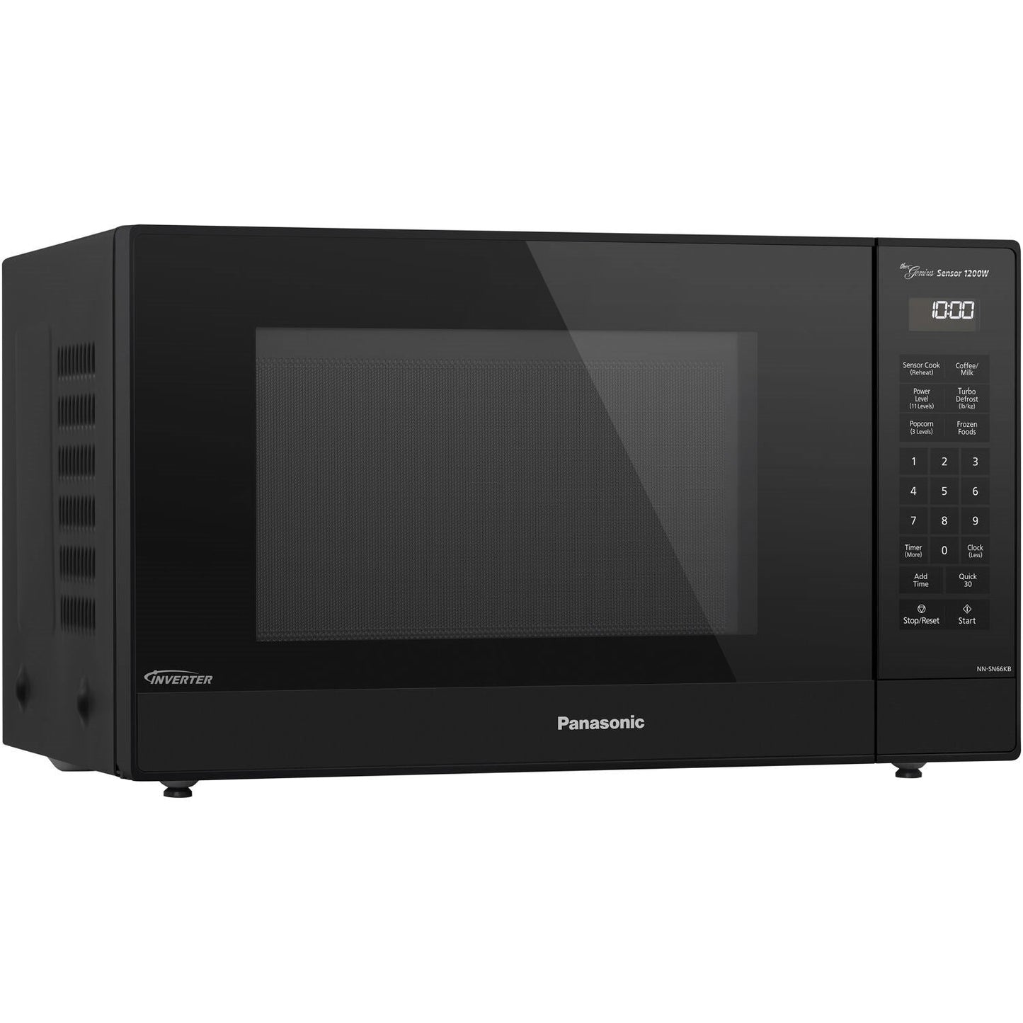 Panasonic Black 1.2 Cu. Ft. 1200W Black Microwave With Inverter Technology