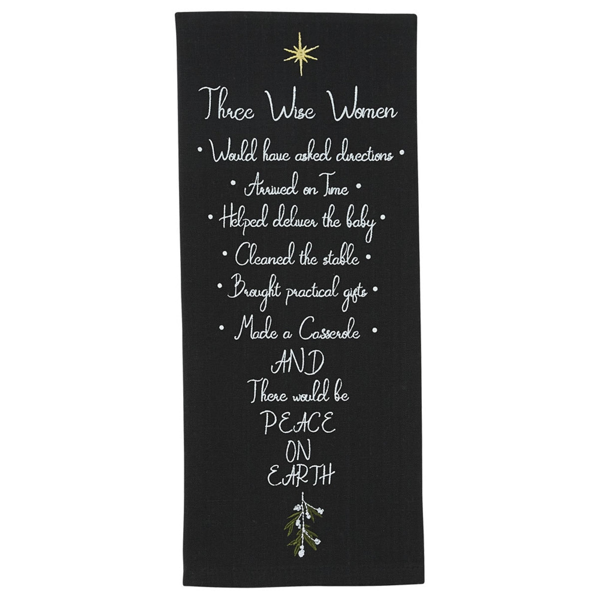 Park Designs 3 Wise Women Dishtowel