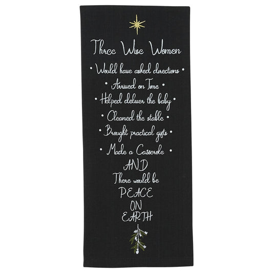 Park Designs 3 Wise Women Dishtowel