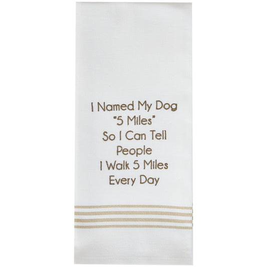 Park Designs 5 Miles Dishtowel - Set of 6