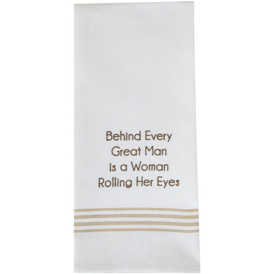 Park Designs A Woman Rolling Her Eyes Dishtowel - Set of 6