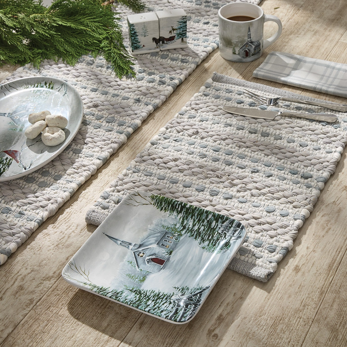 Park Designs All Is Calm Chindi Placemat - Set of 12