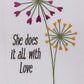 Park Designs All With Love Decorative Dishtowel - Set of 6