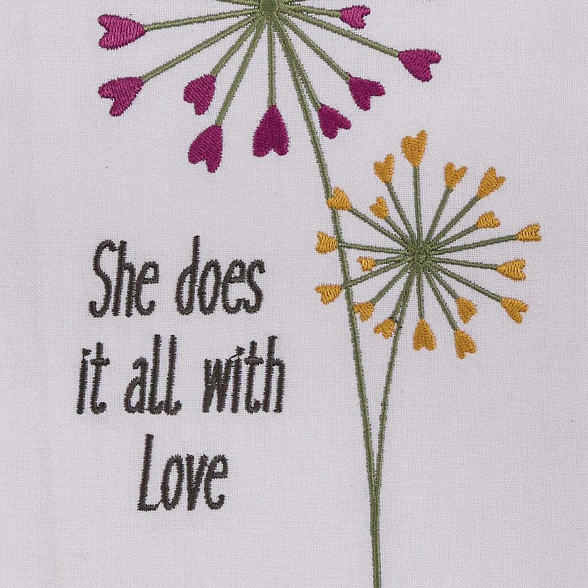 Park Designs All With Love Decorative Dishtowel - Set of 6