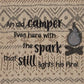 Park Designs An Old Camper Lives Here Embroidered Dishtowel - Set of 2