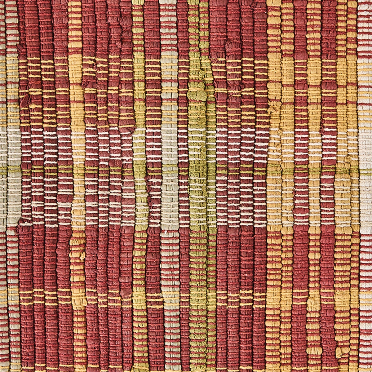 Park Designs Astor Plaid Chindi Placemat - Set of 12