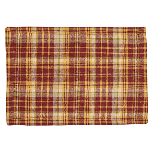 Park Designs Astor Plaid Placemat - Set of 12