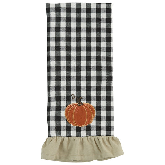 Park Designs Autumn Checkerboard Decorative Dishtowel - Set of 2