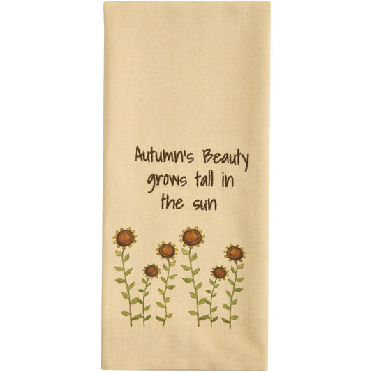 Park Designs Autumn's Beauty Grows Dishtowel - Set of 6