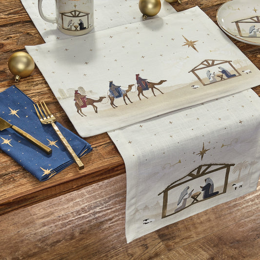 Park Designs Away In A Manger Placemat - Set of 12