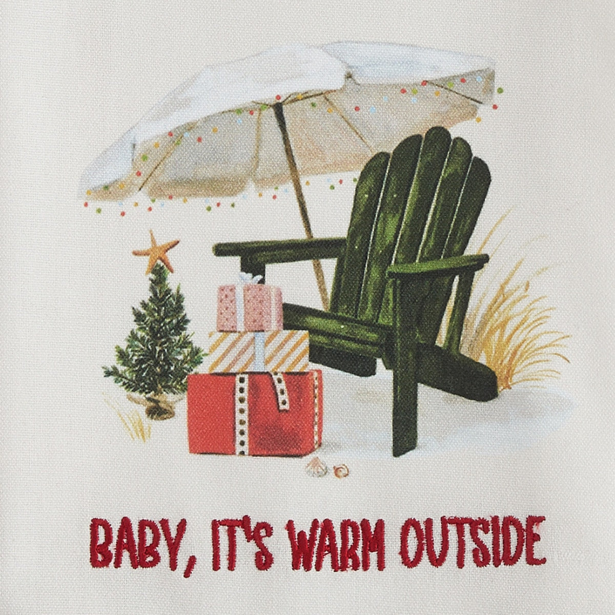 Park Designs Baby It's Warm Outside Dishtowel - Set of 6