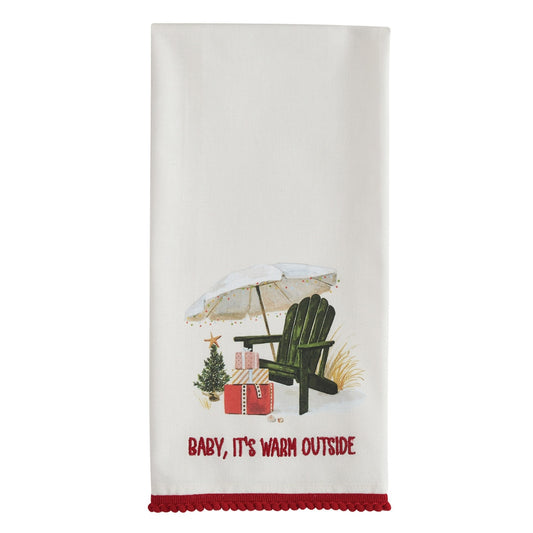 Park Designs Baby It's Warm Outside Dishtowel - Set of 6