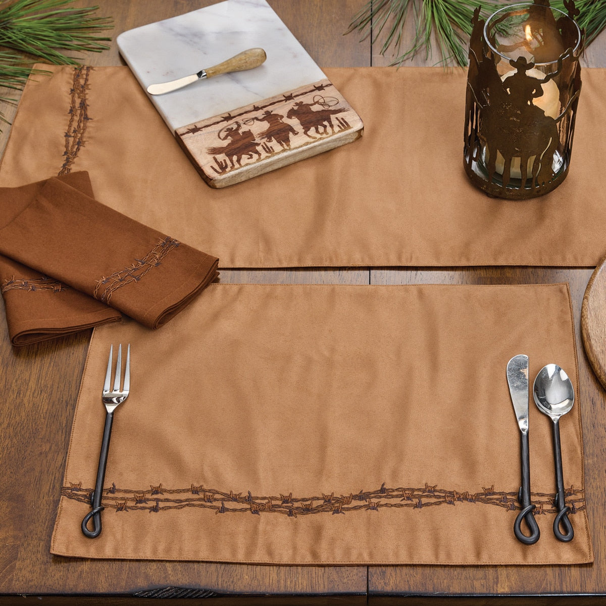 Park Designs Barbed Wire Placemat - Set of 12