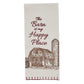 Park Designs Barn Happy Place Dishtowel - Set of 6