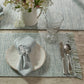 Park Designs Basketweave Napkin - Barely Blue - Set of 4
