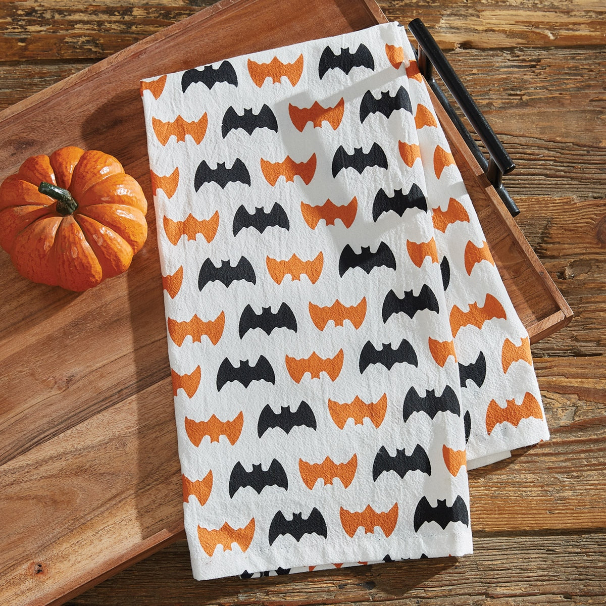 Park Designs Bats Flour Sack Printed Dishtowel - Set of 2