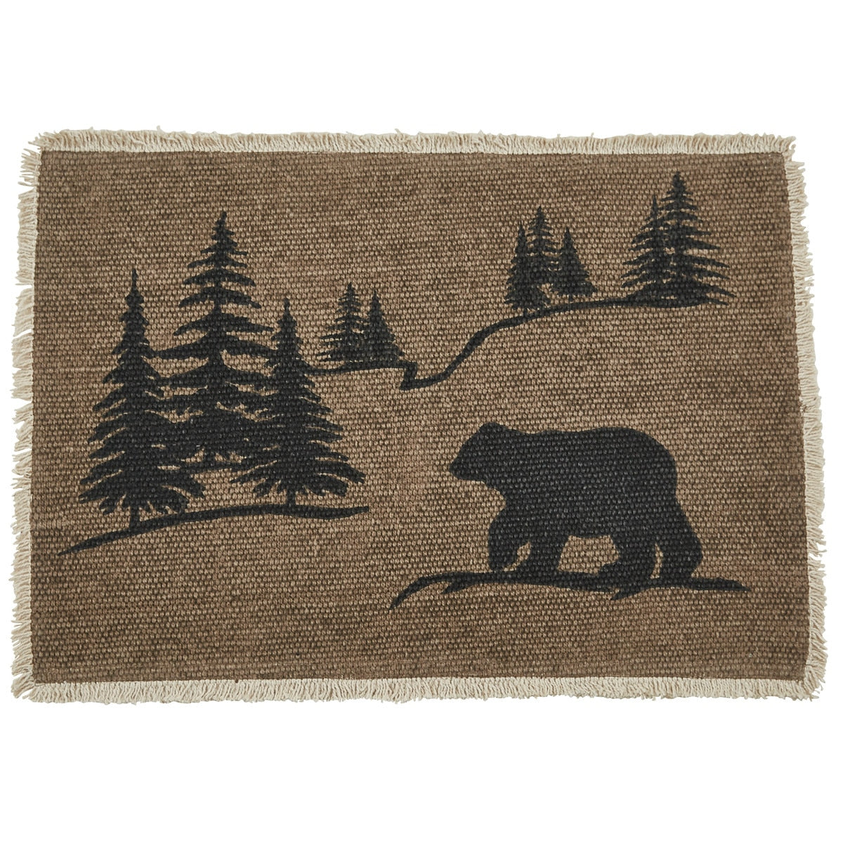 Park Designs Bear Scene Placemat - Set of 4
