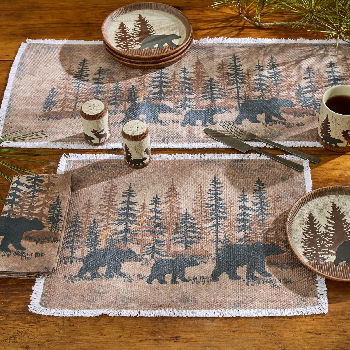 Park Designs Bear Walk Placemat - Set of 12
