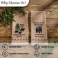 Park Designs Except Bears Embroidered Dishtowel - Set of 6